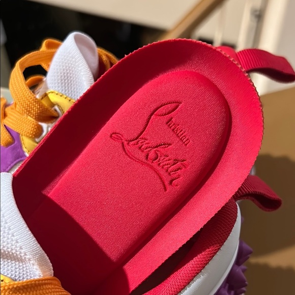 Christian Louboutin Astroloubi Unisex Sneakers Vibrant Design - Picture 11 of 13